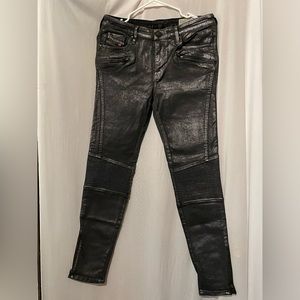 Gently worn Diesel waxed denim size 30/32